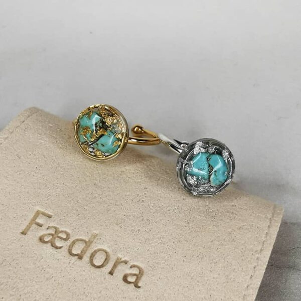 Bague Olympe avec turquoize